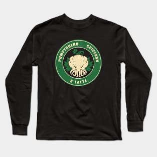 Pumpthulhu (coffee logo as parody) Long Sleeve T-Shirt